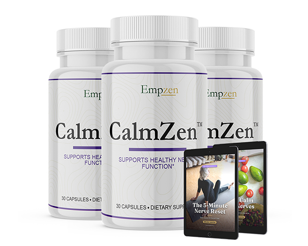 CalmZen — 3 bottles + free bonuses