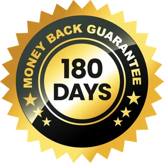 180-Day Money-Back Guarantee